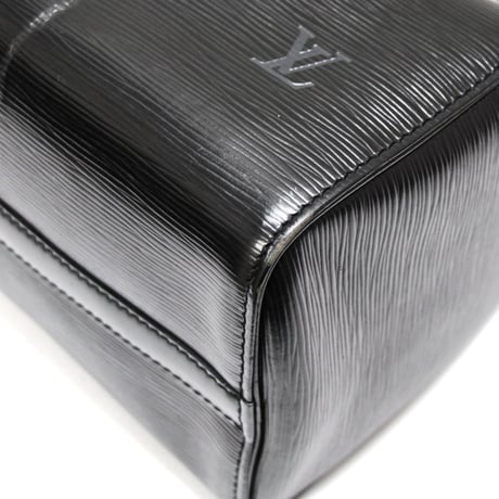 Louis Vuitton Speedy 25 Handbag Epi Leather Black M59032 #74376