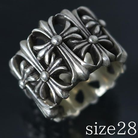 Chrome Hearts Cemetery Cross Ring  #102294