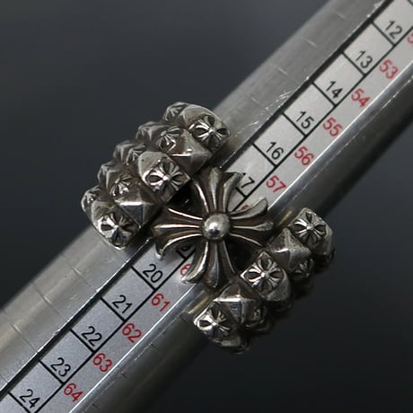 Chrome Hearts Deco CH Plus Ring #31150