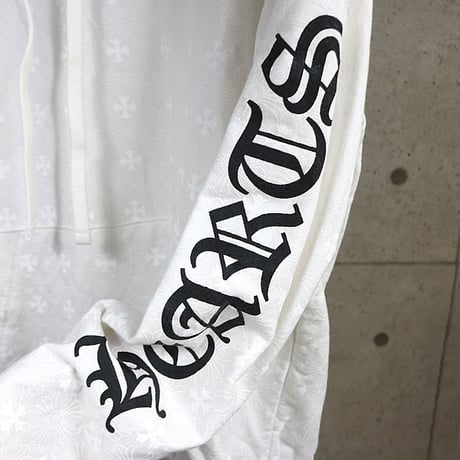 Chrome Hearts CH Plus All-Over Print Horseshoe Pullover Hoodie #31425