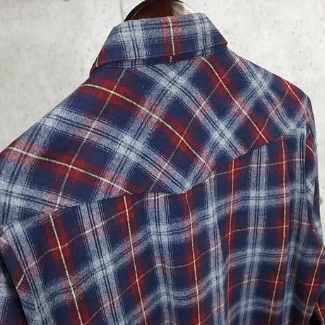 Chrome Hearts Floral Button Check Flannel Shirt #102050