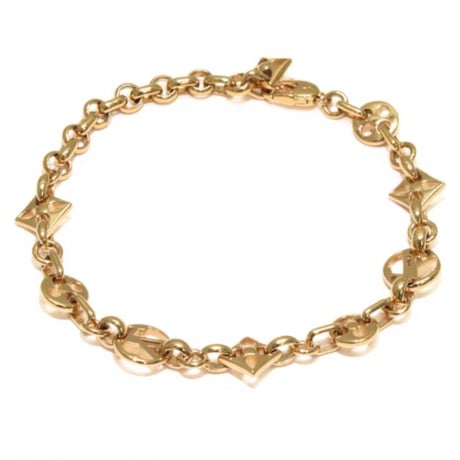 Louis Vuitton Crazy in Lock Bracelet Bracelet Gold-toned M00376 #74094