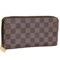 Louis Vuitton Zippy Wallet Damier Ebene N41661 #74197