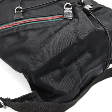 GUCCI Small Ophidia Backpack Nylon Black #74414