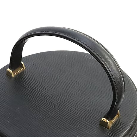 Louis Vuitton Cannes Vanity Bag Epi Leather Black M48032 #74739
