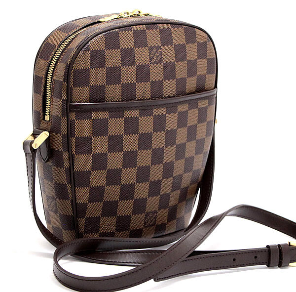 Louis Vuitton Ipanema PM Women's Shoulder Bag N51294 Damier Ebene (Brown)