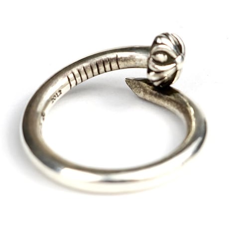 Chrome Hearts Cross Ball Nail Ring # 31344