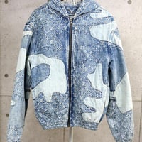 Louis Vuitton x NIGO Monogram Patchwork Denim Jacket #31376