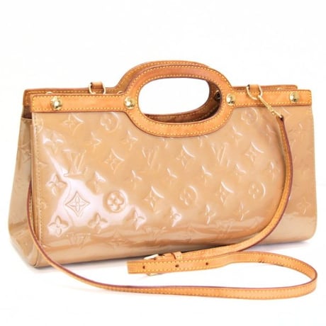 Louis Vuitton Roxbury Drive Shoulder Bag Monogram Vernis Noisette M91372 #75279