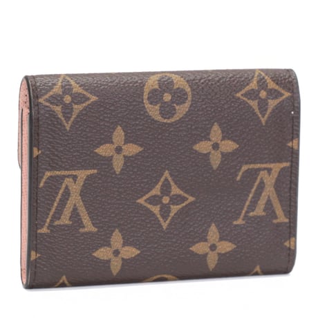Louis Vuitton Rosalie Coin Purse Monogram Canvas Rose Ballerine M62361 #75136