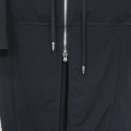 CHROME HEARTS Nylon Long Coat Black＃101673