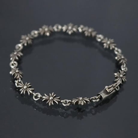 Chrome Hearts Tiny E CH Plus Bracelet 12-Link #103460