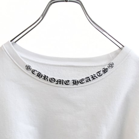 Chrome Hearts Neck Logo Sweatshirt White #30567