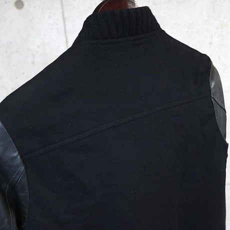 Chrome Hearts Star Patch Letterman Leather Jacket ＃102428