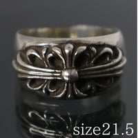 Chrome Hearts Floral Cross Ring #103090
