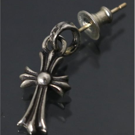 Chrome Hearts Baby Fat Cross Drop Earring #31261