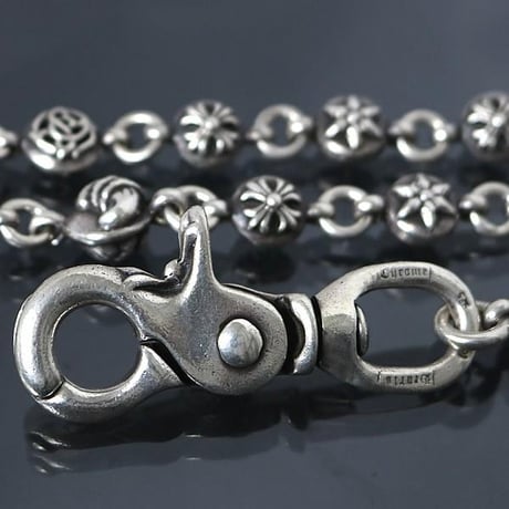 Chrome Hearts #2 Multi-Ball Wallet Chain 1 Clip Long  #100750