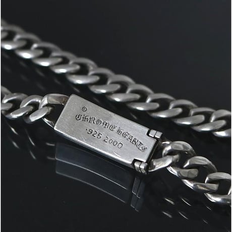 Chrome Hearts Double CH Plus Baby ID Bracelet/ Choker/ Necklace #101988
