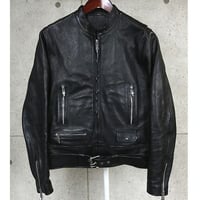 Chrome Hearts Single Riders Leather Jacket  ＃30495