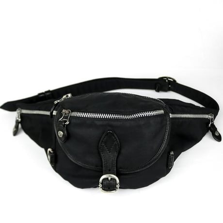 Chrome Hearts Old Nylon & Leather Snat Pack #1 Bag #31213