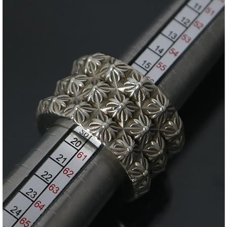 Chrome Hearts Triple Peat Punk Ring  #31289