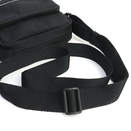 BALENCIAGA Small Sport Messenger Bag Nylon Black #19429