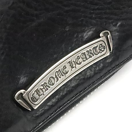 CHROME HEARTS 3 Pocket Leather Card Case #30994