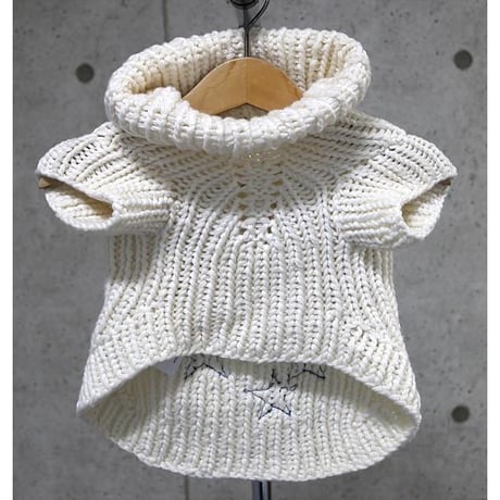 Chrome Hearts Dog Cashmere Star Patch Knit ＃102877