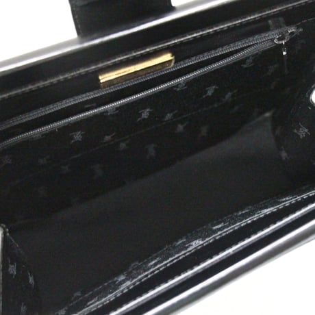 YVES SAINT LAURENT Vintage Shoulder Bag Leather Black #74809