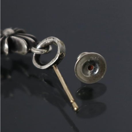 Chrome Hearts Baby Fat Cross Drop Earring #31261