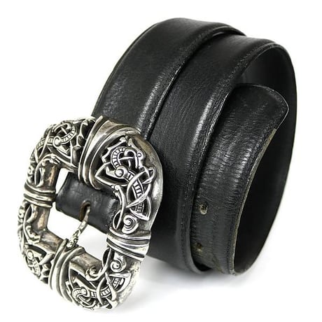 Chrome Hearts Celtic Center Bar Belt #102090