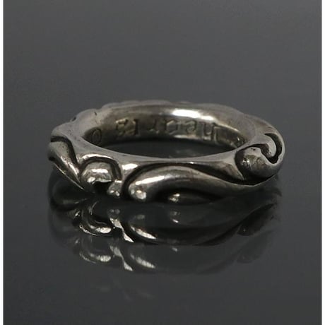 Chrome Hearts Scroll Band Ring #103379