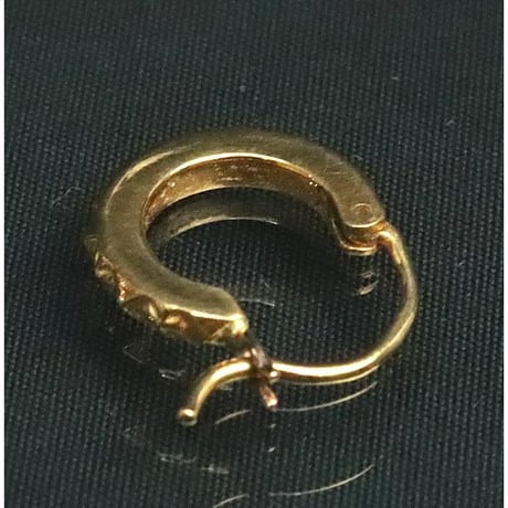 Chrome Hearts 22K TFP True Fuckin' Plus Hoop Earrings #30789