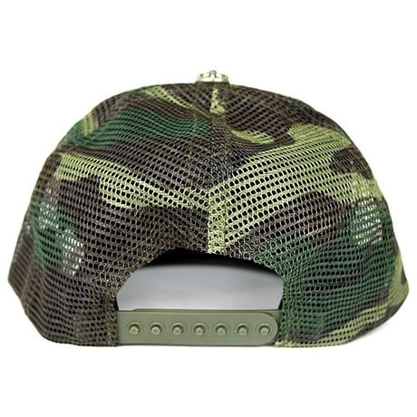 Chrome Hearts Brand-New Camo CH Tracker Cap #101927