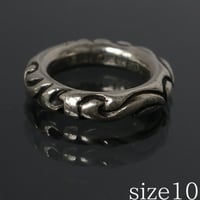 Chrome Hearts Scroll Band Ring #103378