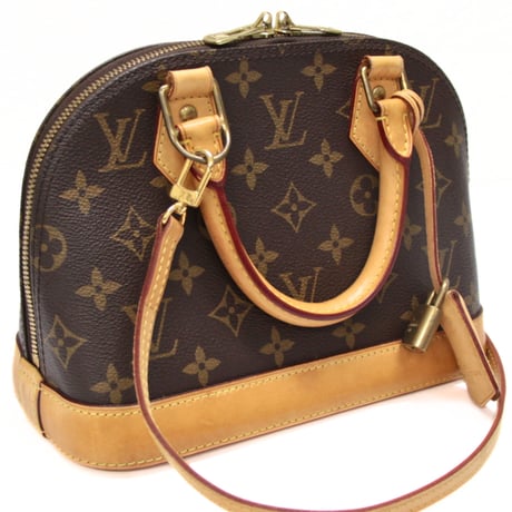 Louis Vuitton Alma BB Handbag Monogram Canvas M53152 #74951