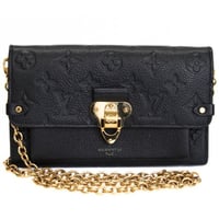 Louis Vuitton Vavin Wallet on Chain Monogram Empreinte Black M67839 #74385
