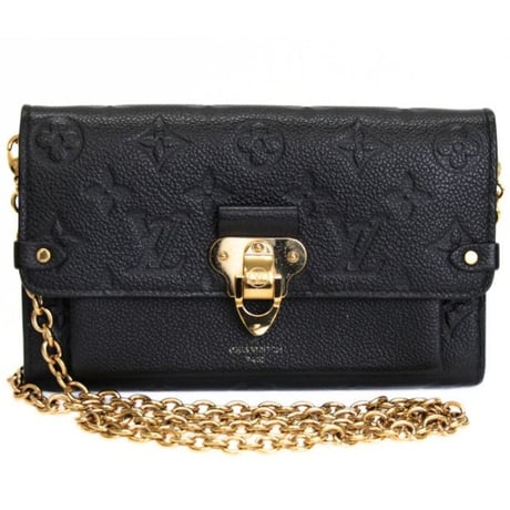 Louis Vuitton Vavin Wallet on Chain Monogram Empreinte Black M67839 #74385