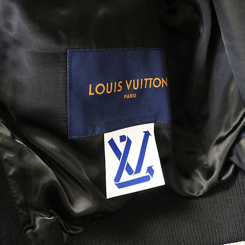 Louis Vuitton LOUIS VUITTON VIRGIL ABLOH PUPPETS VARSITY JACKET