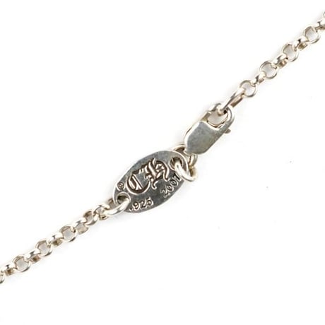 Chrome Hearts Letter Necklace "HEARTS" Roll Chain 18 inches #31256
