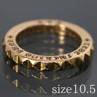 Chrome Hearts 22K TFP True Fucking Punk Big Punk Ring #30917
