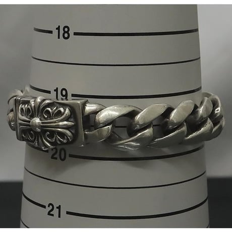 Chrome Hearts Classic Link Keeper Box ID Bracelet 15 Links #30144