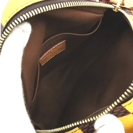 Louis Vuitton Chess Messenge Bag Damier Pop Jaune Mat Yellow N40562 #18878