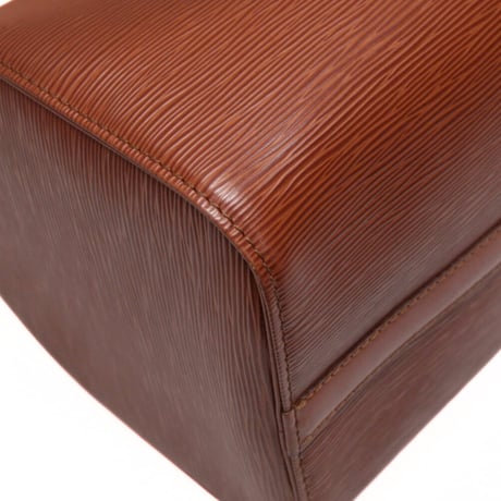 Louis Vuitton Speedy 30 Handbag Epi Leather Brown M43003 #72722
