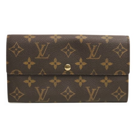 Louis Vuitton Porte Monnaie Credit Wallet Monogram Canvas M61725 #18504