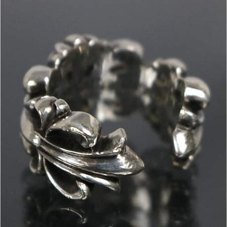 Chrome Hearts Double Floral Cross Ring  #103157