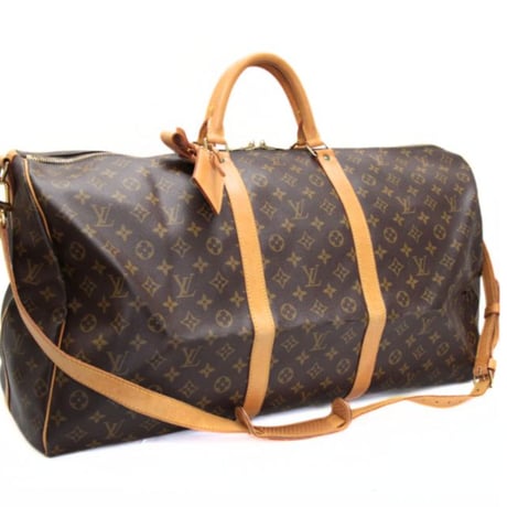 Louis Vuitton Keepall Bandoulière 60 Boston Bag Monogram Canvas M41412 #70574