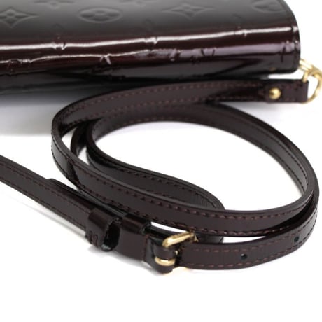 Louis Vuitton Rossmore PM Shoulder Bag Monogram Vernis Amarante M91547 #72968