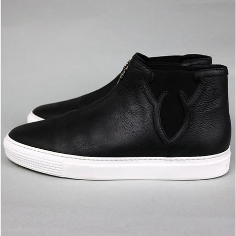 Chrome Hearts Mid-Top Leather Slip-Ons #31338