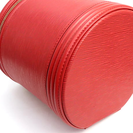 Louis Vuitton Cannes Vanity Bag Epi Leather Red M48037 #74738